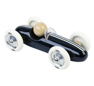 Vilac Wooden car large Grand prix vintage black